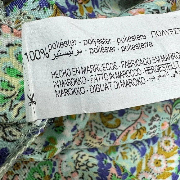 Zara NWT Womens Satin Dress V Neck Mini Size Small‎ - Picture 5 of 5